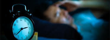 Psychophysiological insomnia display
